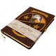 image 2 of Harry Potter Premium Spinner Notebook - Brown - 21cm x 14cm