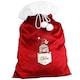image 6 of Personalised Gonk Family Red Christmas Sack - Girl
