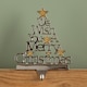 image 9 of 22cm Silver Christmas Stocking Hanger - We Wish You a Merry Christmas