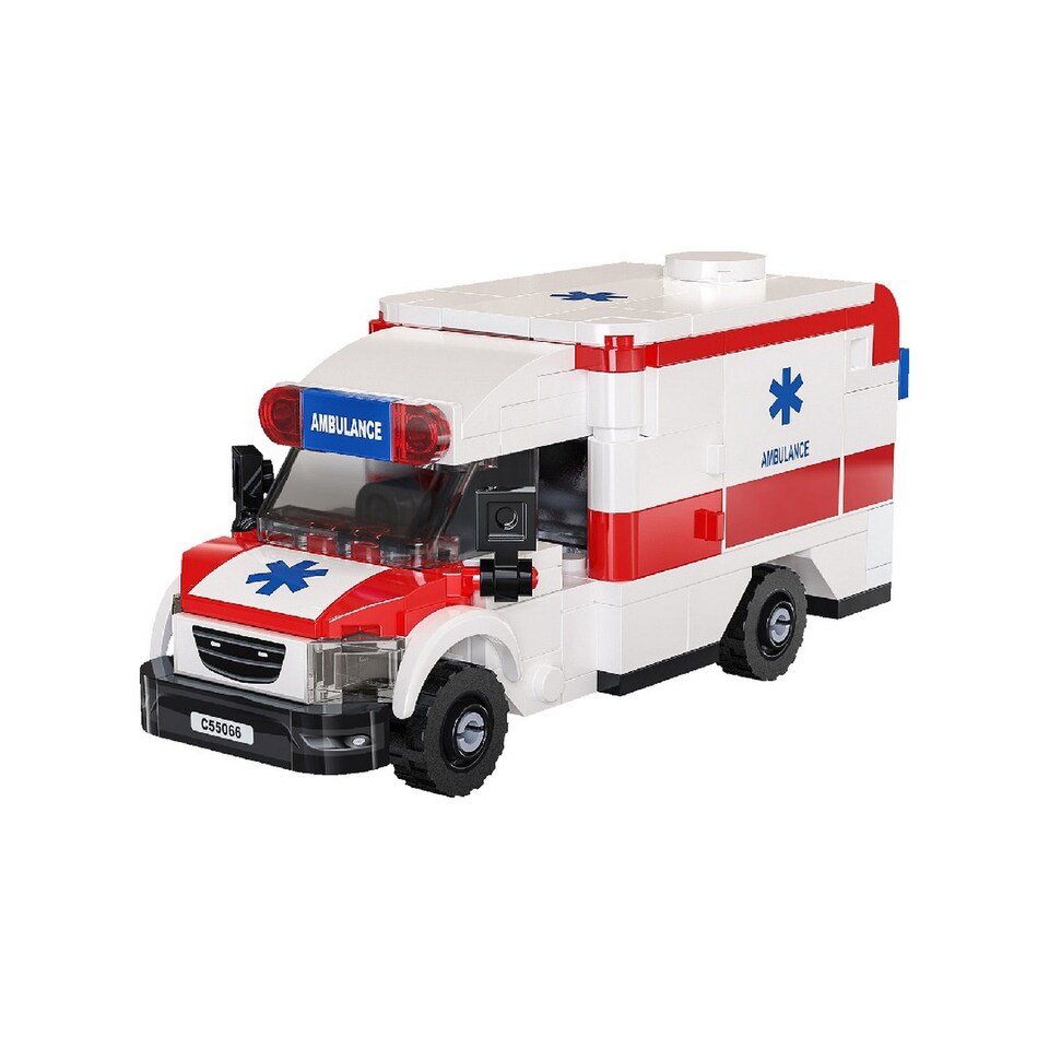 image 1 of Cada Medswift Ambulance Van - 163 Piece Construction Set