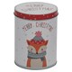 image 7 of 3pc Christmas Themed Storage 1L Tins Set Biscuits Coffee Sugar Tea Condiments | Multi | Animals | 3