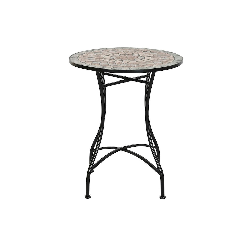 image 1 of Side table Home ESPRIT Black Multicolour 60 x 60 x 72 cm N/A