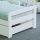 image 5 of Junior Vida Taurus Toddler Bed With Storage Drawer, White, 70 x 140cm