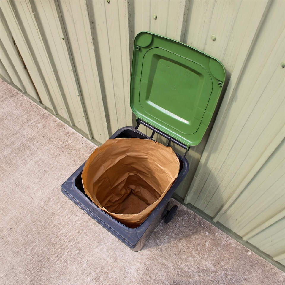 image 1 of 240L Paper Compostable Kerbside Caddy Liners - 60 Bags