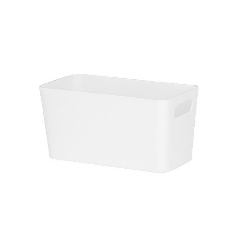 Wham Studio 6.01 Rectangular Basket - Ice White - 10cm x 20cm x 10cm