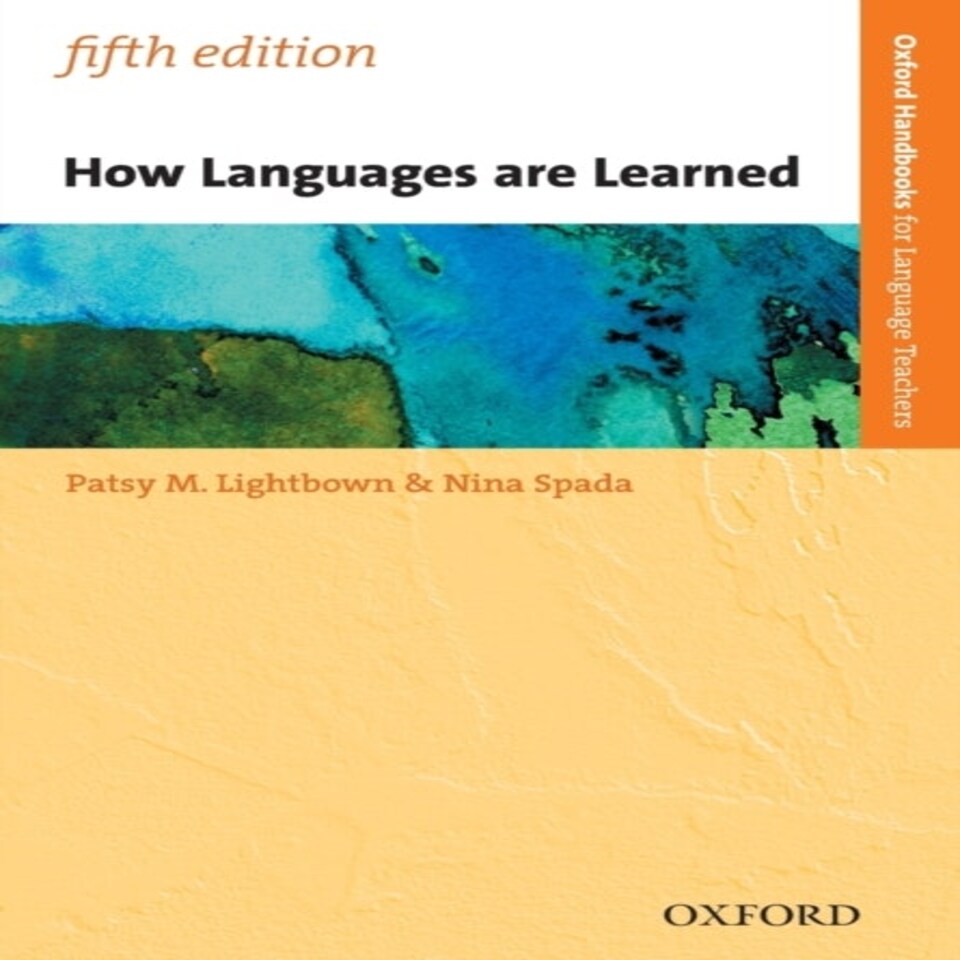 How Languages Are Learned