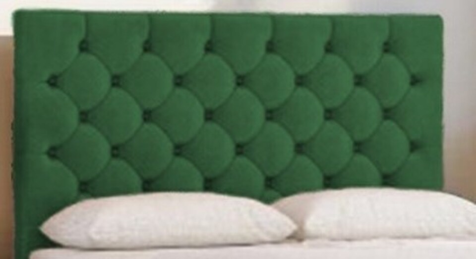 image 1 of Athens Plush Bed Set With Mattress, 2 Drawers Same Side & 24"Headboard