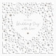 image 1 of Stunning Floral Laser Cut Design 'On Your Wedding Day Congratulations Card