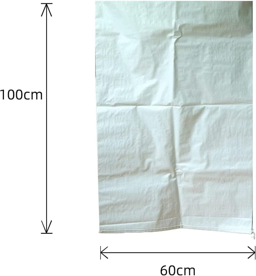 image 1 of S&d, Rubble bag Sacks waste bag sand bag garden waste bags heavy duty (10 Bags Large (50x75cm))