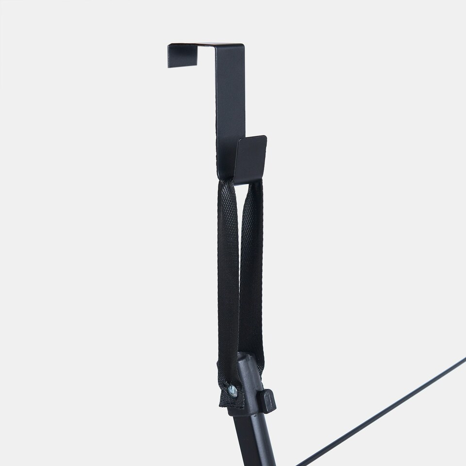 image 1 of OHS Over Door 5M Clothes Airer Utility Caravan Towel Clothes Drying Rack Hanger Compact