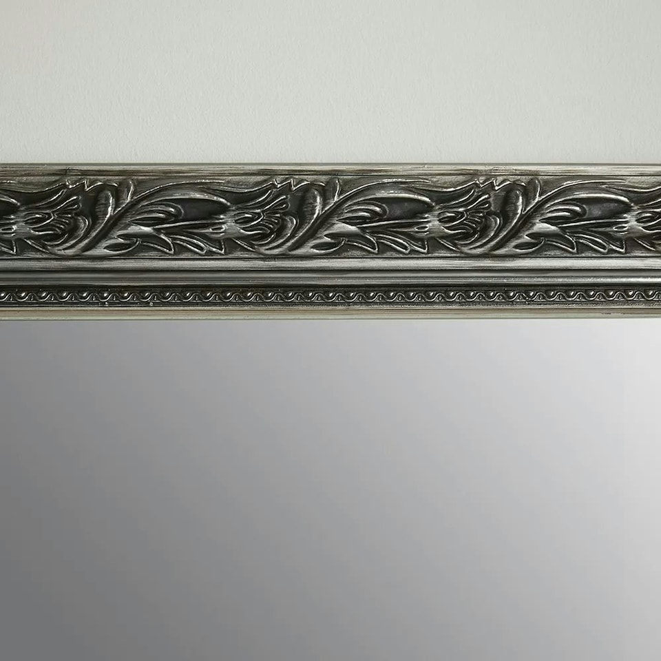 image 1 of Harlington Rectangular Leaner Mirror Silver | H 205cm x L 140cm