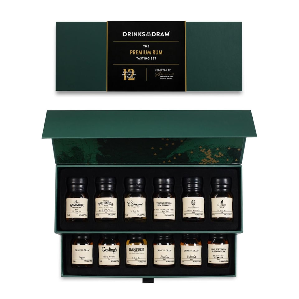 image 1 of The Premium Rum 12 Dram Tasting Set | Clear
