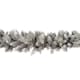image 1 of 6ft (1.8m) Premier Lightly Flocked Grey Fir Christmas Garland with Mixed Tips