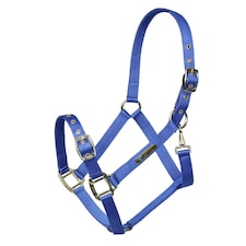 ARMA Adjustable Horse Headcollar - Blue - Cob