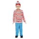 image 1 of Wheres Wally? Baby Boys Costume Set - White/Red/Blue - 3-4 Years