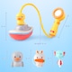 image 4 of Baby Bath Time Shower Toy Set with Floating Boat & Animal Sprinklers - Interactive Water Play for Toddlers, Safe & Fun Bath Toy Gift for Kids 3 plus
