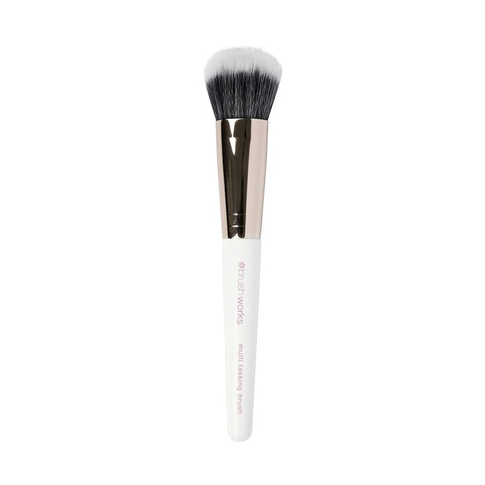 image 1 of Brushworks White & Gold Multi Tasking Brush