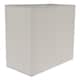 image 3 of Contemporary and Stylish Dove Grey Linen Fabric Rectangular Lamp Shade | Grey