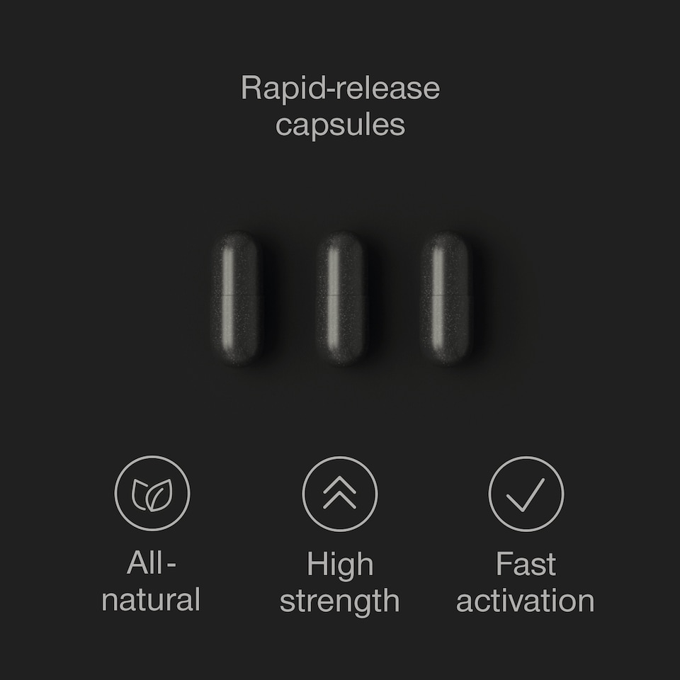 image 1 of SuperSelf Activated Charcoal 2000mg 180 Capsules