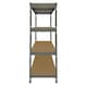 image 4 of Monster Racking Q-Rax Heavy Duty Storage Shelving, 160cm W, 60cm D, Grey Grey