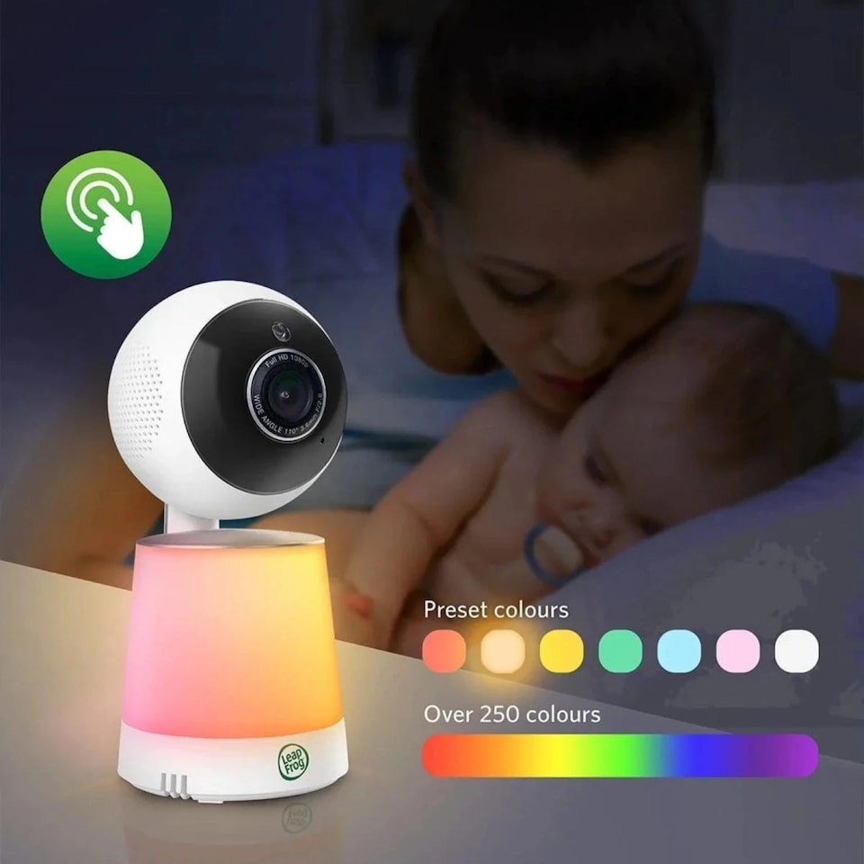 image 1 of LeapFrog LF4915HD 5" Wi-Fi HD Pan & Tilt Baby Monitor
