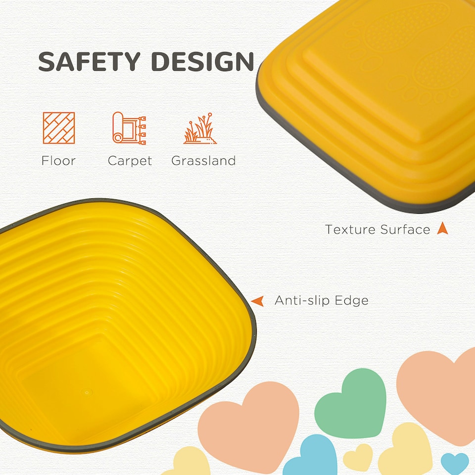 image 1 of AIYAPLAY Balance Stepping Stones, 6-Piece Sensory Toy for Ages 3-8 Years