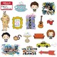 image 3 of Friends Deluxe Large Stickers (Pack of 100) - Multicoloured - One Size
