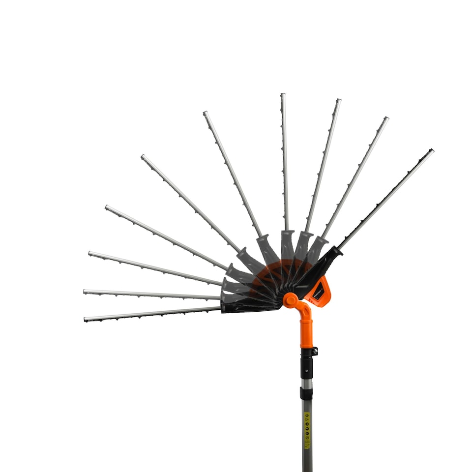 image 1 of Yard Force 20V 2.0Ah 45cm Cordless Telescopic Pole Hedge Trimmer - CR20 Range -LH C41A