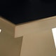 image 5 of Durable Design Square Gold Finish Side Table, Sleek Design Modern Side Table, Stylish Square Side Table Gold