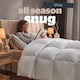 image 6 of Silentnight Goose Feather and Down 10.5 Tog Duvet | White | SuperKing
