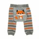 image 3 of Ziggle Grey Fox Knit Leggings 6-12 months