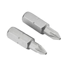 Irwin Screwdriver Bits, Pozidriv - Multi Colour - PZ1 25mm Pack of 2
