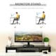 image 3 of Vinsetto Monitor Stand Screen Riser w/ Adjustable Length for Two Laptop Max