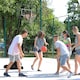 image 2 of SPORTNOW Adjustable Basketball Hoop with Weighted Base, Wheels
