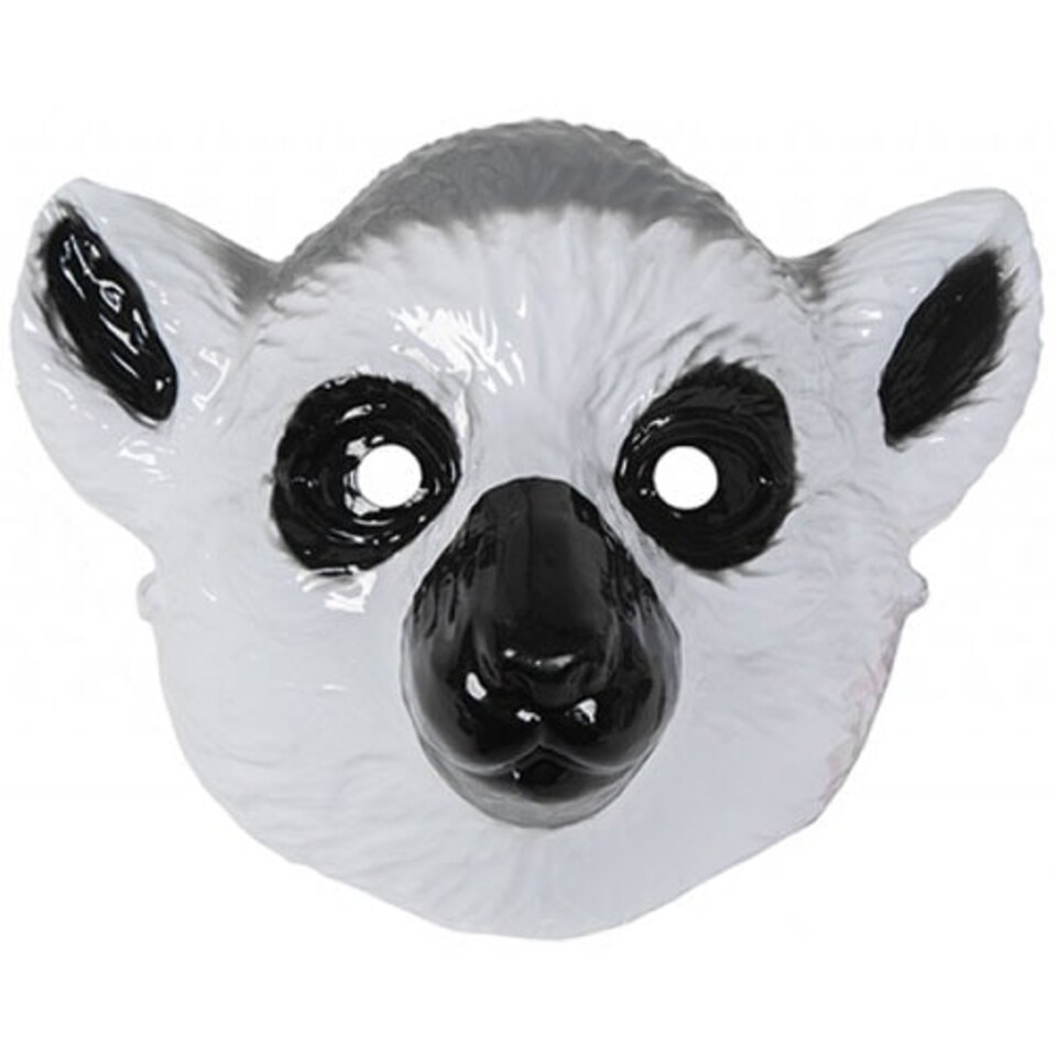 Lemur Plastic Face Mask 22cm