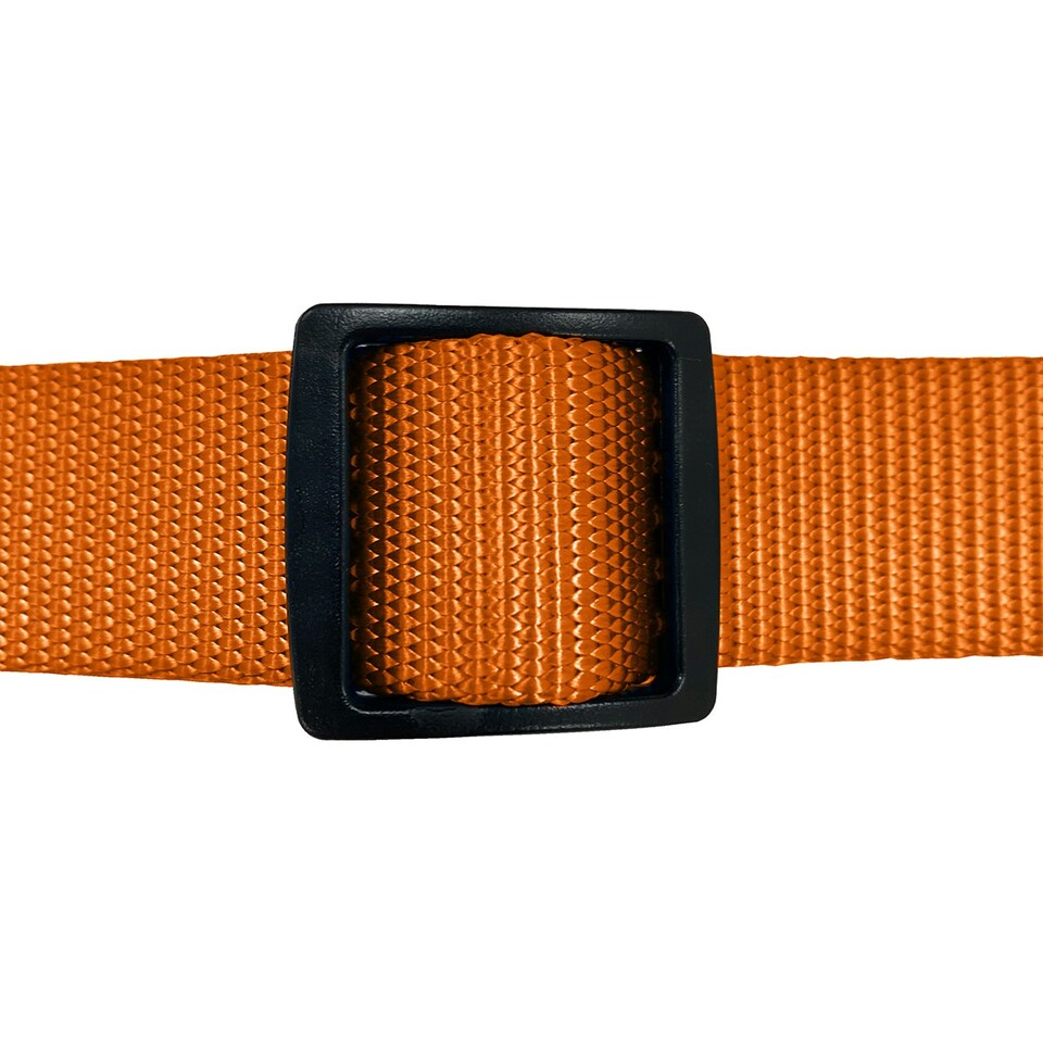 image 1 of HugglePets Snappy Adjustable Dog Collar Orange | S