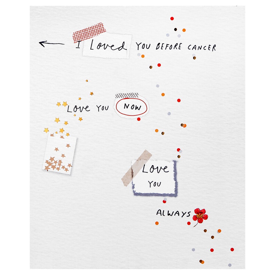 image 1 of Hallmark Maggie's - Cancer Diagnosis Charity Card - I Loved You Before Design