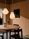 image 8 of Nordlux Sallino Indoor Pendant Light White Glass E27 Diffused - Mains Powered, IP20