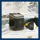 image 5 of HOMCOM Ice Maker 12kg/24H Production with Scoop Basket for Home Office Black