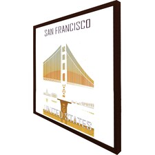 San francisco (Picture Frame) Brown | XL
