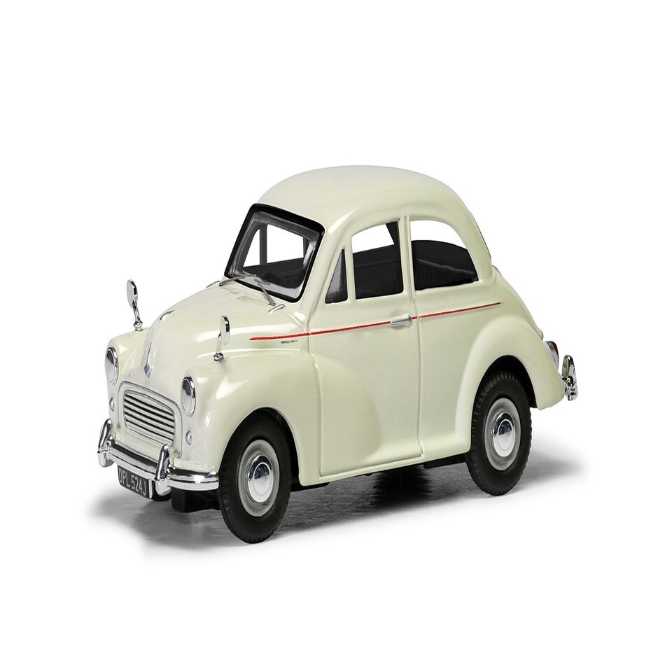 Corgi Morris Minor 1000 Snowberry White