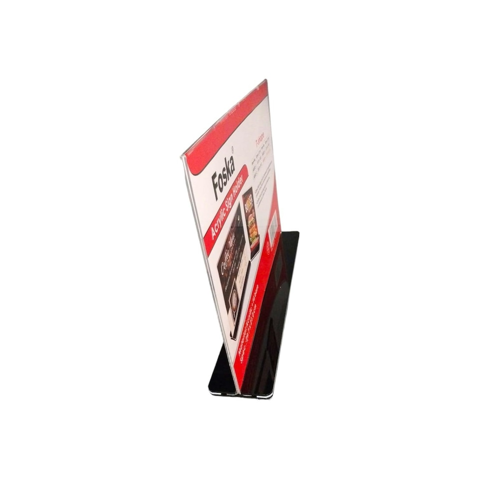 image 1 of Horizontal Design Acrylic Sign Holder 29.7cm x 21cm