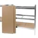 image 5 of TekBox Boltless Garage Silver Shelving Rack