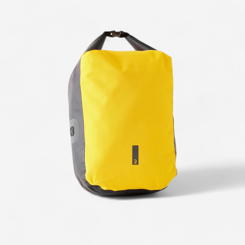 image 1 of Decathlon 20 L Waterproof Bike Bag for Pannier Rack 500