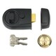 image 1 of Yale Locks Y3 Modern Nightlatch - Multi Colour - Black Finish 60mm Backset Visi Multi
