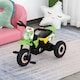 image 5 of HOMCOM Toddler Pedal Tricycle Ride-On Learning Music Lights 18-36 Months Green