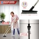 image 7 of Colour-Coded Angled Grout Brush with Handle 180° Swivel Tile & Corner Scrubber