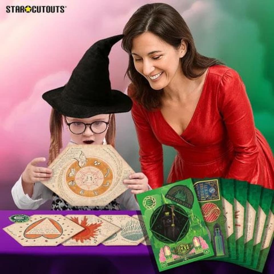 image 1 of Universal Pictures Wicked Part One Cardboard Cutouts Decoration Pack
