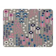 Selection of Flowers in Pink, Blue & White (Blanket)