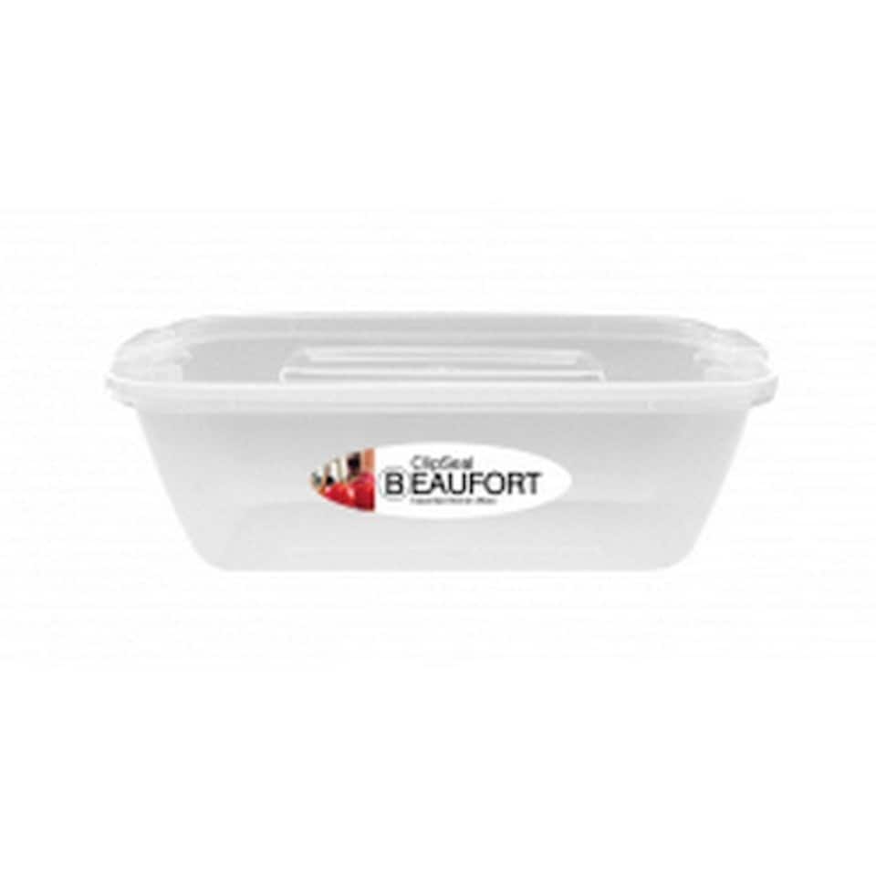 Beaufort Rectangular Food Container - Clear - 2L